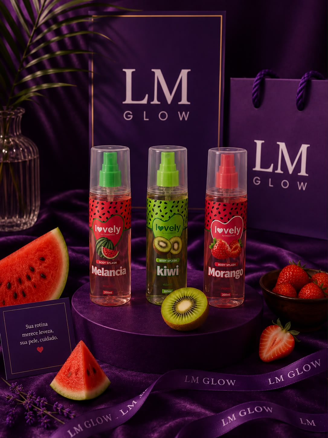 Body Splash Lovely Frutas – 200ml
